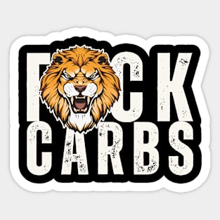 F*ck Carbs Sticker